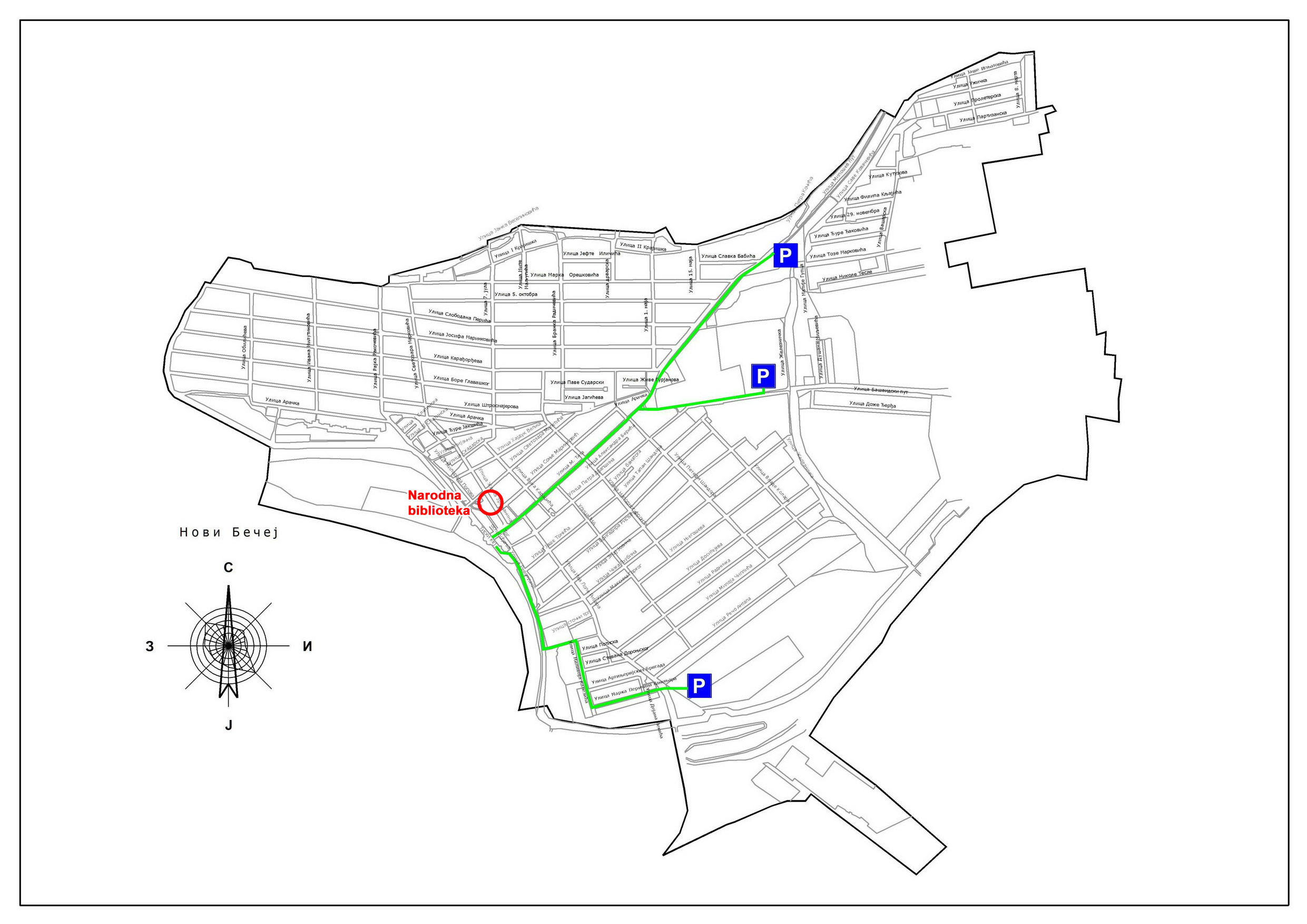 novi becej mapa Opština Novi Bečej novi becej mapa